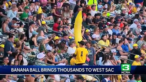 Savanah Bananas Banana Ball Brings Thousands To Sutter Health Park