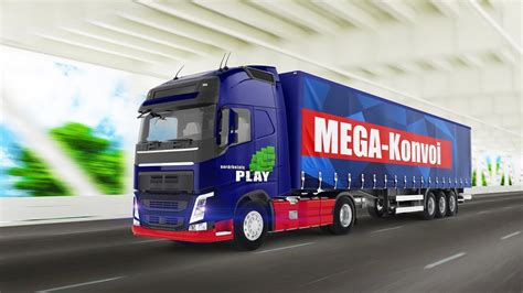 Mega Konvoi Im Euro Truck Simulator I Livestream Youtube