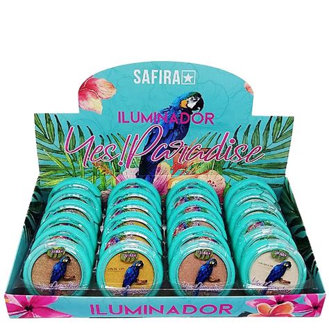 Iluminador Compacto Yes Paradise Safira Maquiagem Frete Gratis