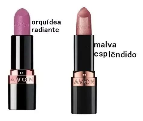 Kit 2 Batom Avon Mattelizado 3 6g Cobre Vinho Orquídea Malva MercadoLivre