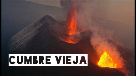 Volcano La Palma Cumbre Vieja Drone K Youtube