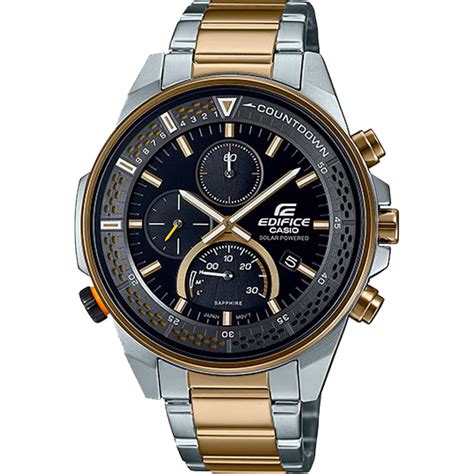 EFS S590SG 1AV Đồng Hồ Casio Edifice Dây Kim Loại Vỏ Mỏng Pin