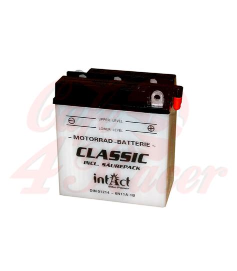 Intact Bike Power Classic Battery N A B With Acid Pack