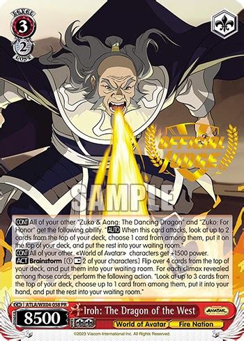 Iroh The Dragon Of The West Judge Promo Avatar The Last Airbender