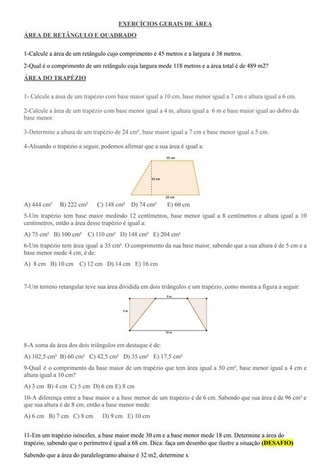 Solution Calculo De Reas De Fig Geom Tricas Studypool