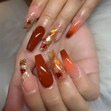 25 Pretty Fall Leaf Nail Designs You Must Try Women Fashion Lifestyle Blog