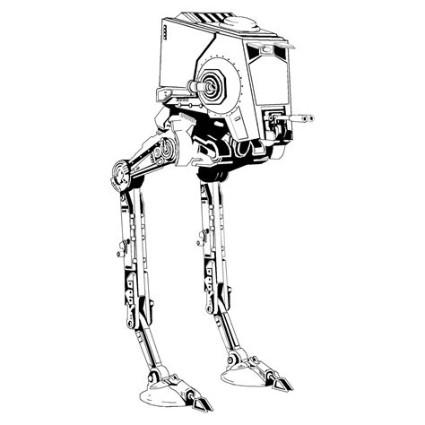 St Star Wars At At Walker Coloring Pages Coloring Pages