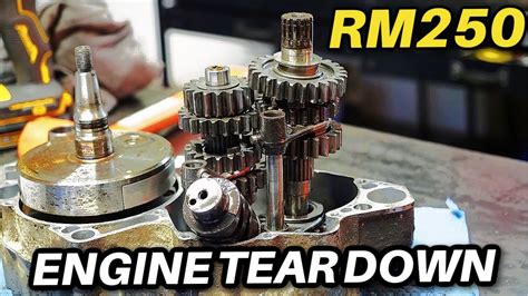 Suzuki Rm Two Stroke Engine Tear Down Step By Step How To Youtube