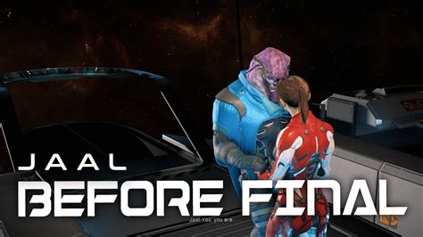 Mass Effect Andromeda Jaal Romance Before Final Mission Youtube