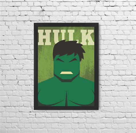 Quadro Hulk Moldura Elo Produtos Especiais