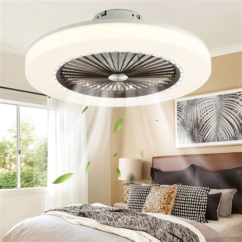 Buy IYUNXI Ceiling Fan With Light 21In Smart Fan Light With Remote