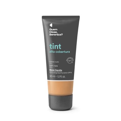 Base Líquida Quem Disse Berenice Tint Alta Cobertura Cor 280Q 30ml