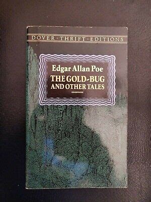 The Gold Bug And Other Tales Edgar Allan Poe Gothic Book Dover 1991