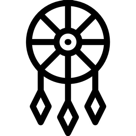 Native American Dream Catcher Free Buildings Icons