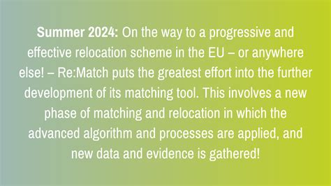 Re Match Relocation Of Refugees Via Matching By Algorithm