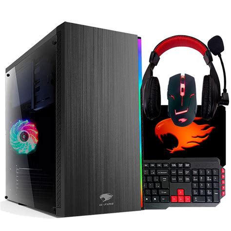 Pc Gamer G Fire Htg 126 Amd A6 7400k 8Gb Radeon R5 2Gb Integrada Ssd