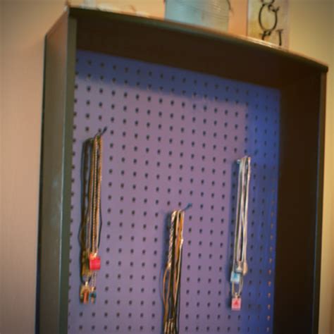 Diy Pegboard Jewelry Display