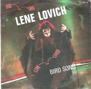 Lene Lovich Bird Song 1979 Vinyl Discogs