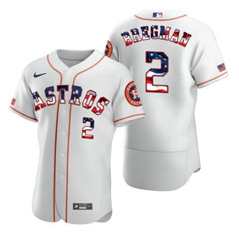 Houston Astros Alex Bregman Men S Nike White Home Authentic