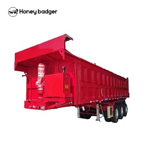45cbm End Semi Dump Trailer Honey Badger Vehicle Honey Badger Vehicles