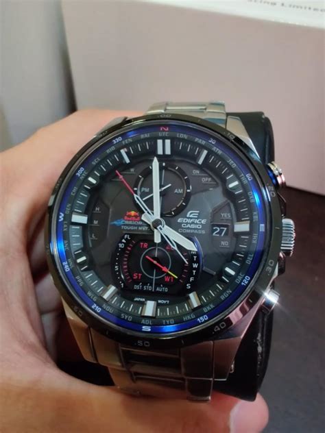 Casio Edifice Red Bull Racing Limited Edition Watch Eqw A Rb Adr