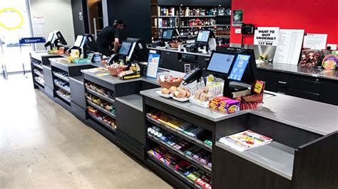 checkout counter  lane industries