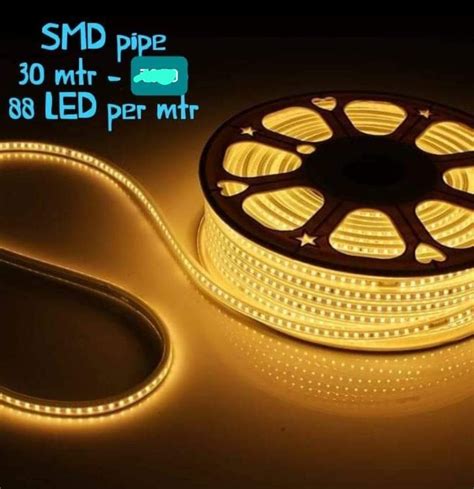 Warm White Silicone Decorative Smd Rope Led Light For Decoration Ip