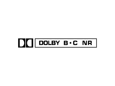 Dolby B C Nr Logo Png Transparent And Svg Vector Freebie Supply