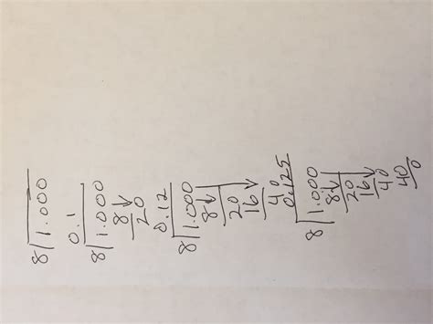 How Do You Convert 18 To A Decimal Using Long Division Socratic