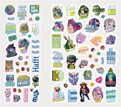 Häfft Shop Stickerbogen Häfft Planer 2023 2024 online kaufen