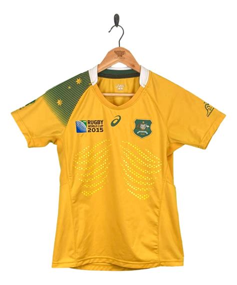 2015 Australia Rugby World Cup Jersey S The Kitman Football Shirts