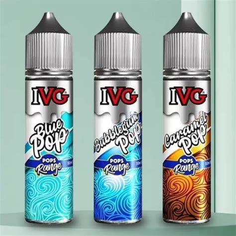 Ivg Pop Range 50ml £849 4 Flavours