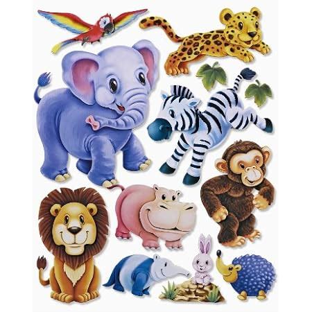 Stickerkoenig Wandtattoo D Sticker Wandsticker Kinderzimmer Afrika