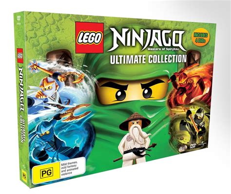 Lego Ninjago Masters Of Spinjitzu Ultimate Collection Disc Dvd