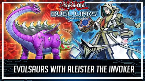 Evolsaur With Aleister The Invoker Dino Invoked Combination Yu Gi Oh