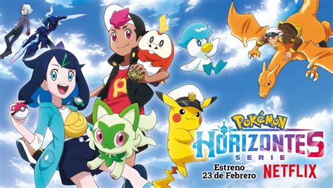 Horizontes Pokémon llega a Netflix latinoamérica en febrero 2024