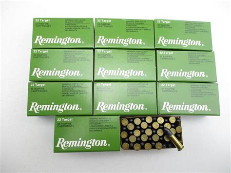 Remington Target 22 Lr Ammo Switzers Auction And Appraisal Service