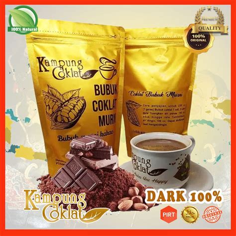 Jual Bubuk Coklat Murni Coklat Powder Khas Kampung Coklat Blitar Olahan