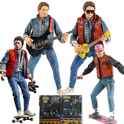 De Volta Para O Futuro Part Ii Neca Guitarra Figuras De A O Marty