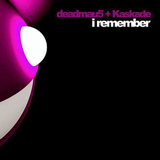 deadmau5 – I Remember Lyrics | Genius Lyrics