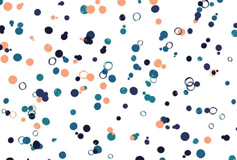 Cute Background Illustration Of Colorful Dots Stock Illustration