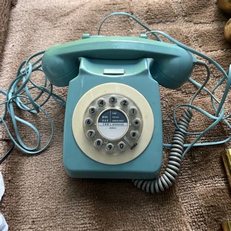 Vintage Series Rotary Dial Telephone S Retro Stage Prop