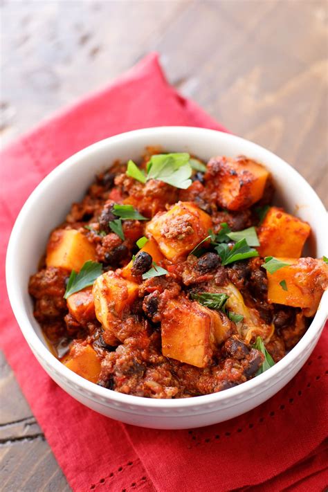 Sweet Potato Chili Casserole Recipe Dont Miss This Easy Skillet Dinner