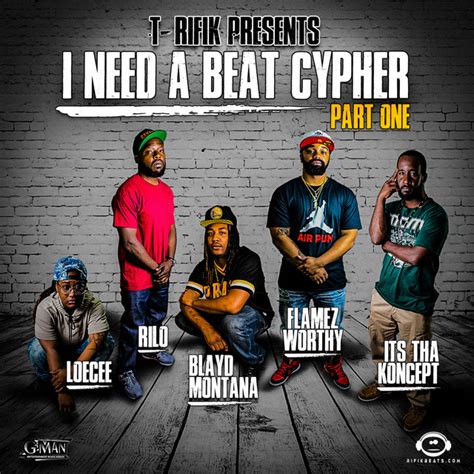 T Rifik Presents I Need A Beat Cypher Pt Sencillo De V Rios