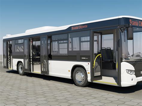 Scania Citywide 2011 3d Model