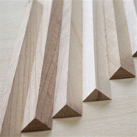 Custom High Quality Paulownia Solid Wood Chamfer Strips China Strip