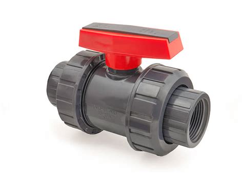 Inch Pvc Plain X Bsp Double Union Ball Valve Pressure