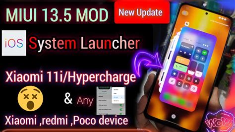 New Miui Mod Ios System Launcher Update Ft Xiaomi I Hypercharge