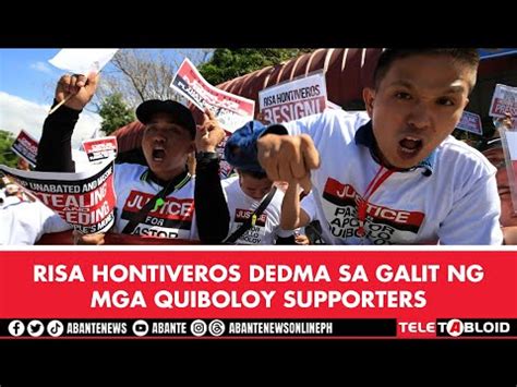 Risa Hontiveros Dedma Sa Galit Ng Mga Quiboloy Supporters Youtube