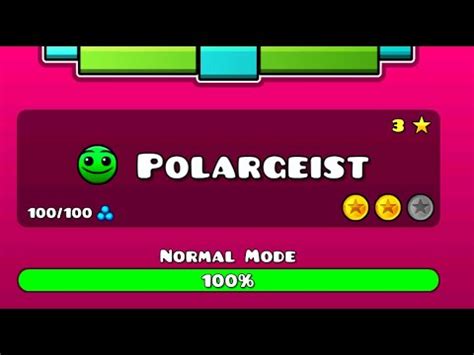 Polargeist Geometry Dash Walkthrough YouTube